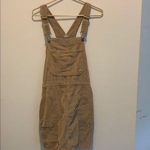 Corduroy Overall Dress